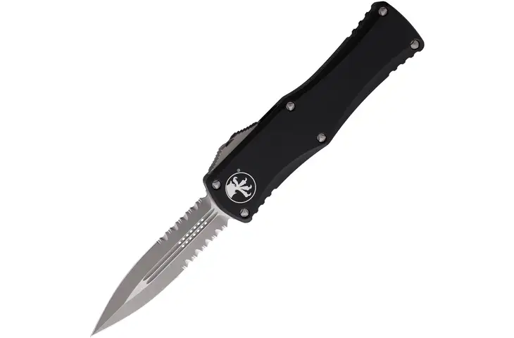 Microtech Auto Hera D/E OTF Ap Black 702-11AP w/ Free Shipping and Handling